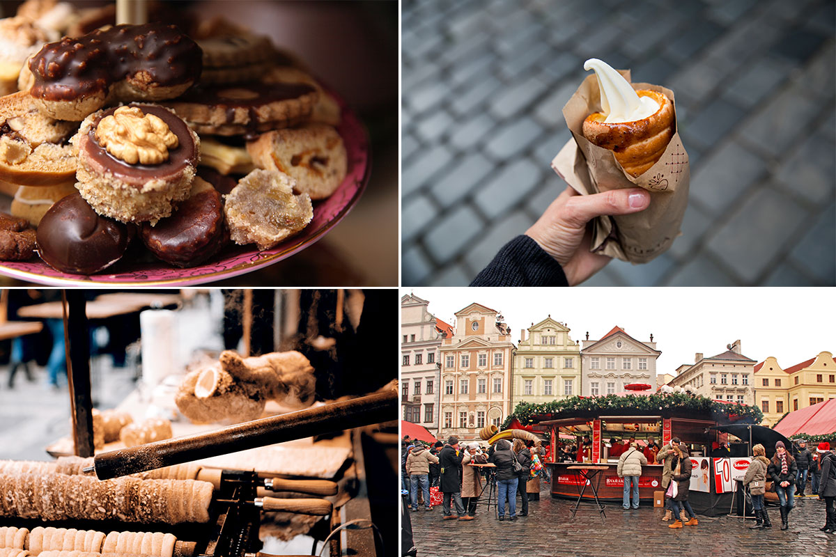 Prague, Czech Republic, Christmas Markets, Christmas foods