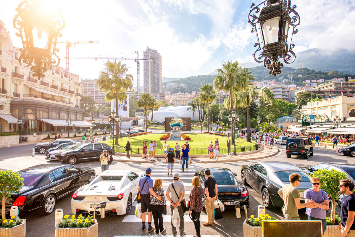 Outside Monte Casino in Monaco, Europe Bucket List