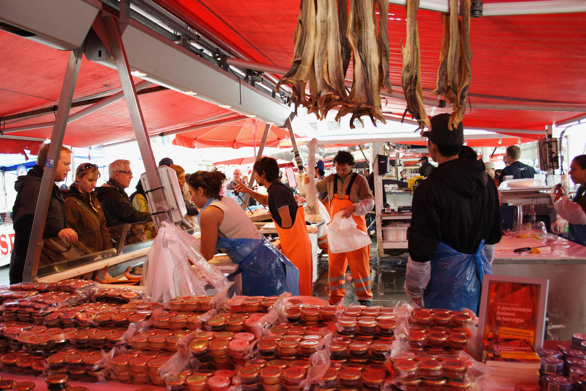 Bergen fish market 