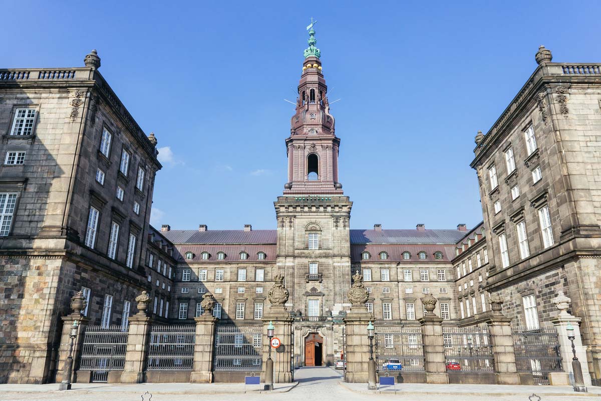 The Christianborg Palace in Copenhagen