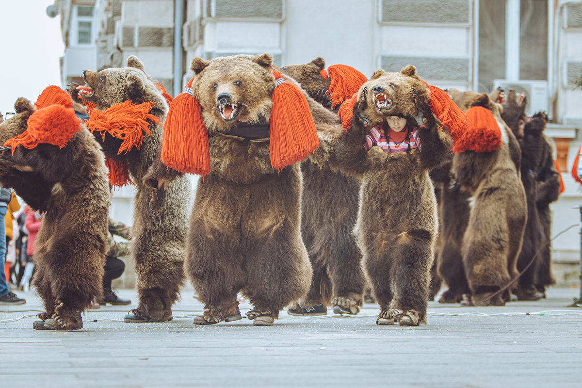 Bear Dance, Romania, New Year’s Traditions