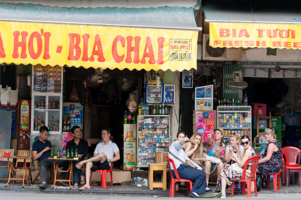 Hanoi, Vietnam, beer lovers