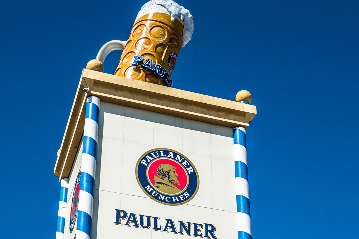 German beer at Paulaner Brewery, International Beer Day