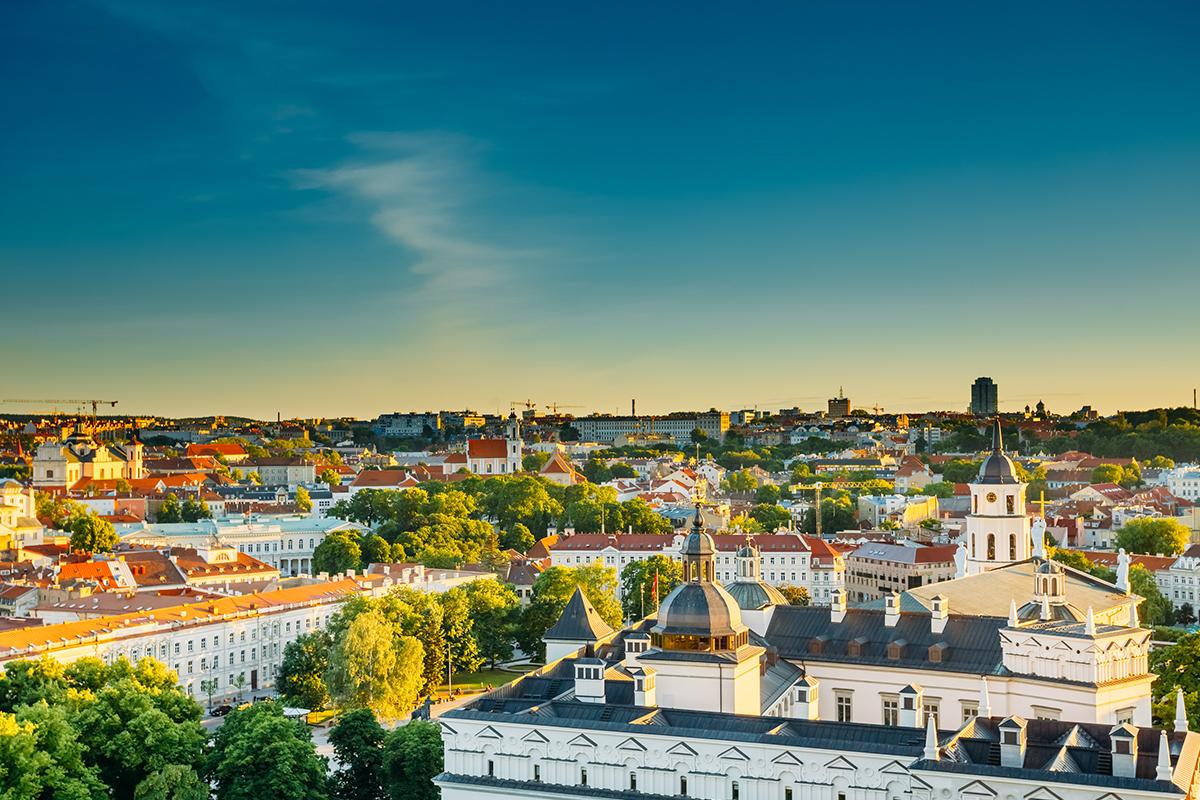 World Tourism Day, green Vilnius