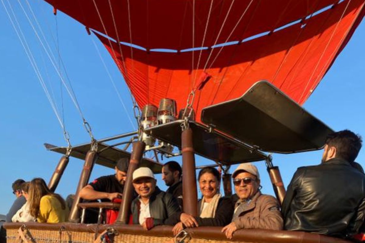 Hot air balloon ride, Turkey tours