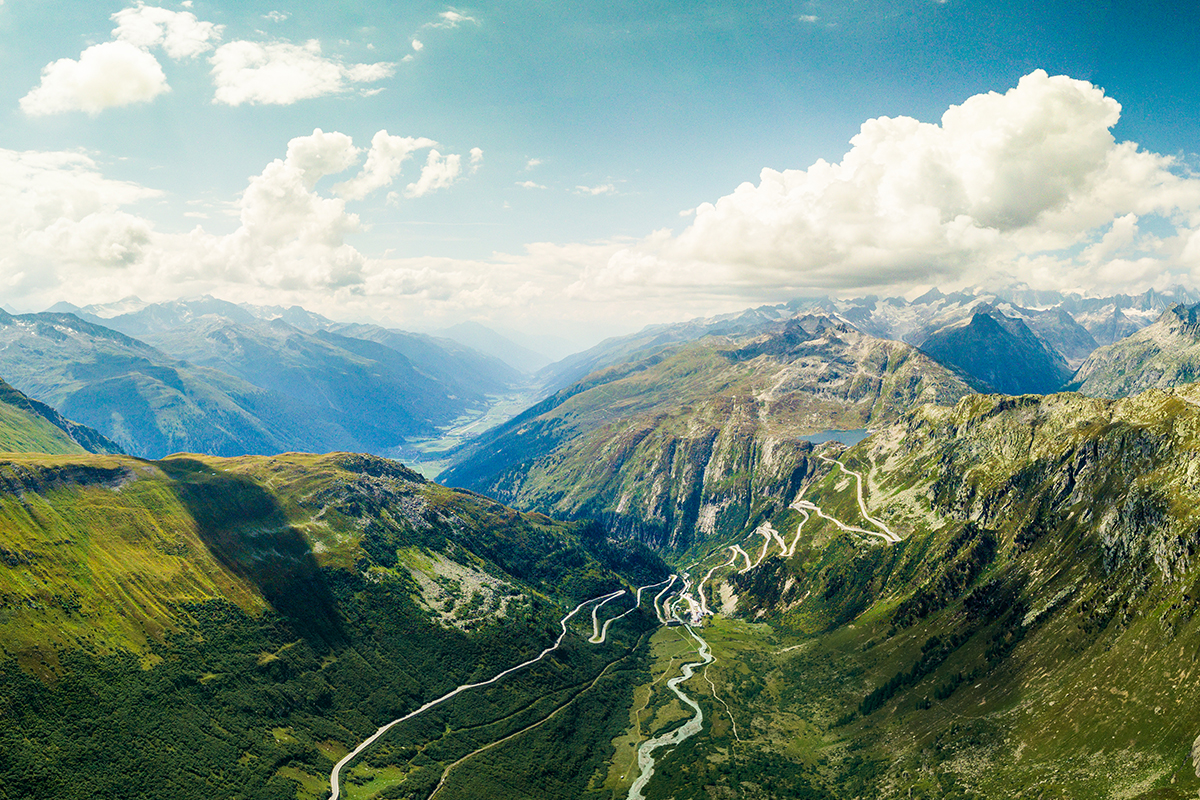 Spectacular Swiss roads