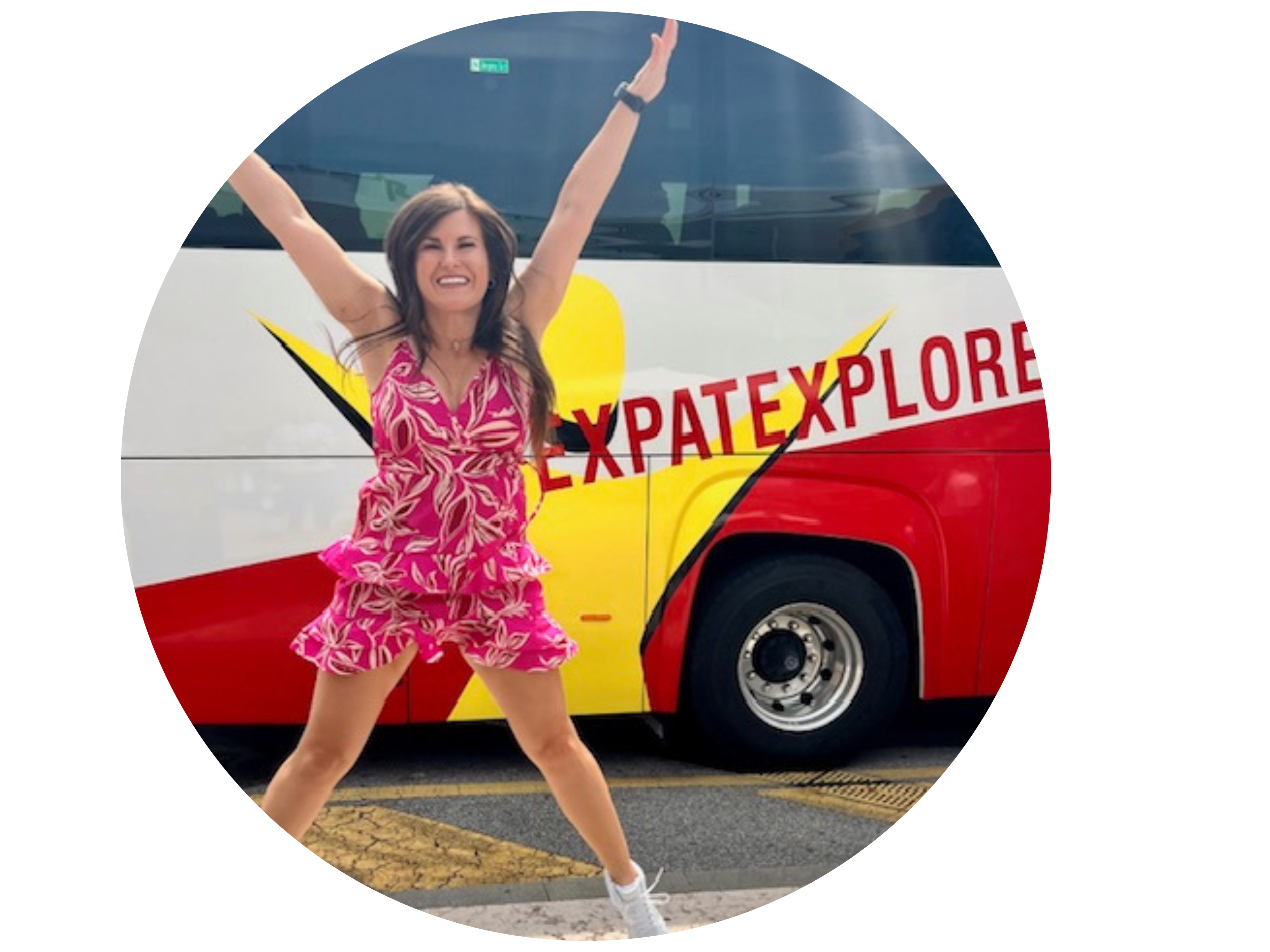 Michelle on tour, Expat Explore travel story