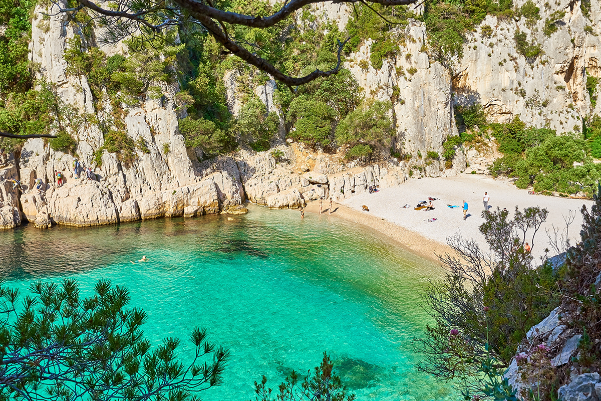 Europe's hidden beaches – Calanque d’En Vau, France