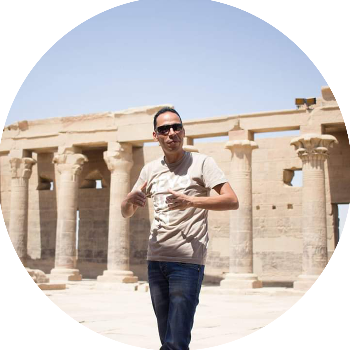 Tour Leader Peter, Egypt travel