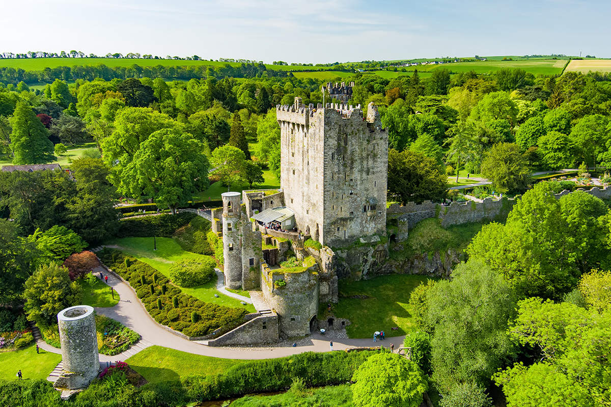 Blarney Castle is one of the most iconic European castles.