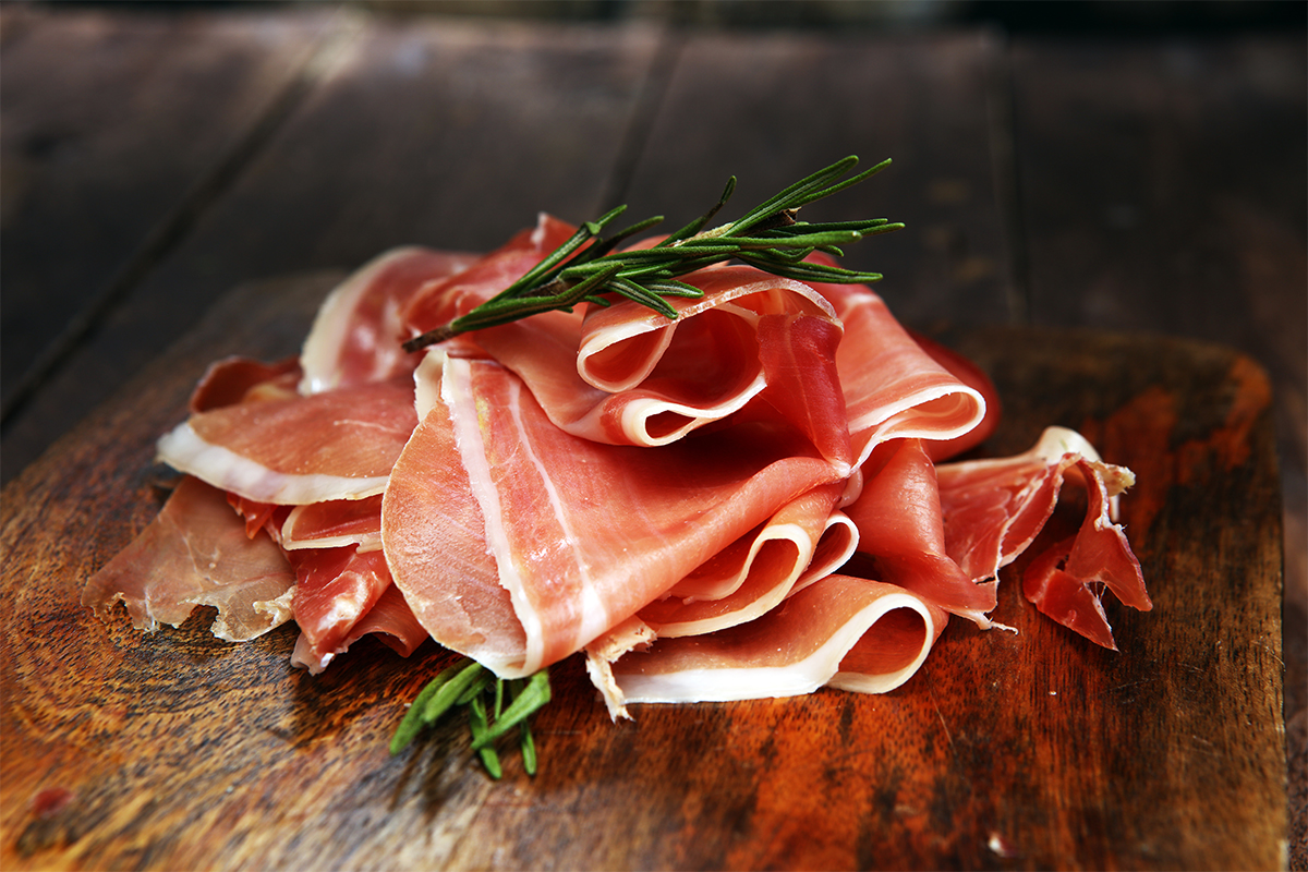 Italian cured meats – Prosciutto