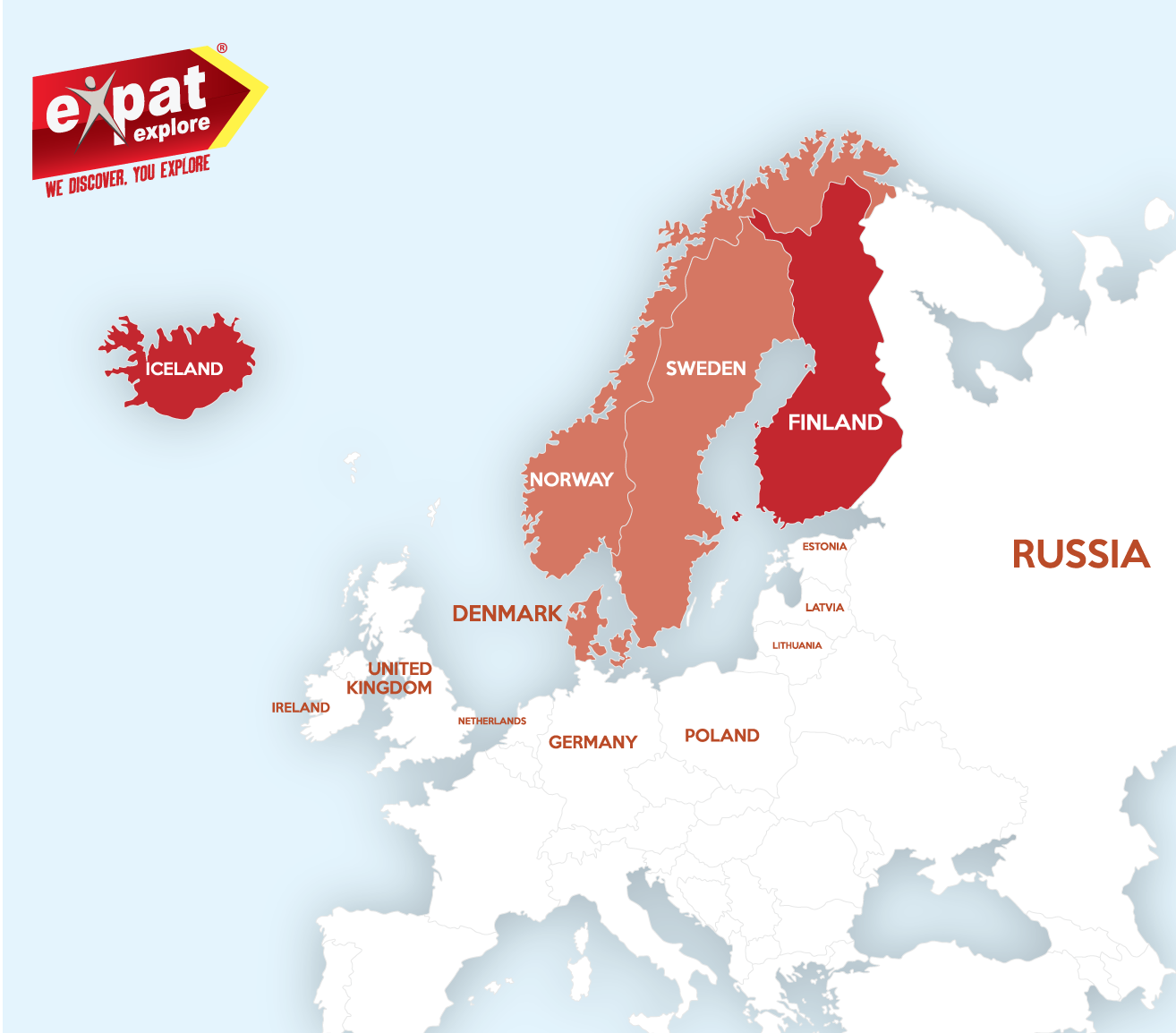 Scandinavian countries. Карта скандинавских стран. Скандинавия на карте. Скандинавия и Англия на карте.