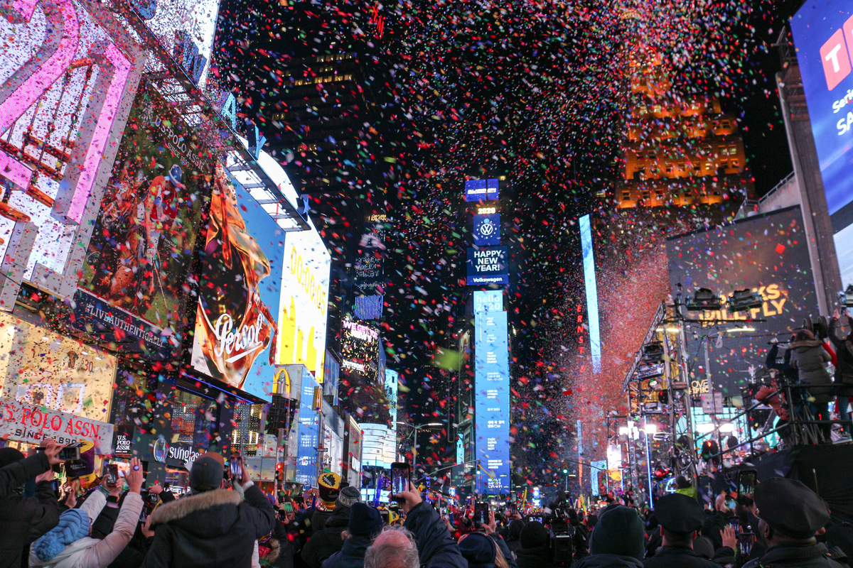 Times Square, New York, New Year’s Eve, USA Events
