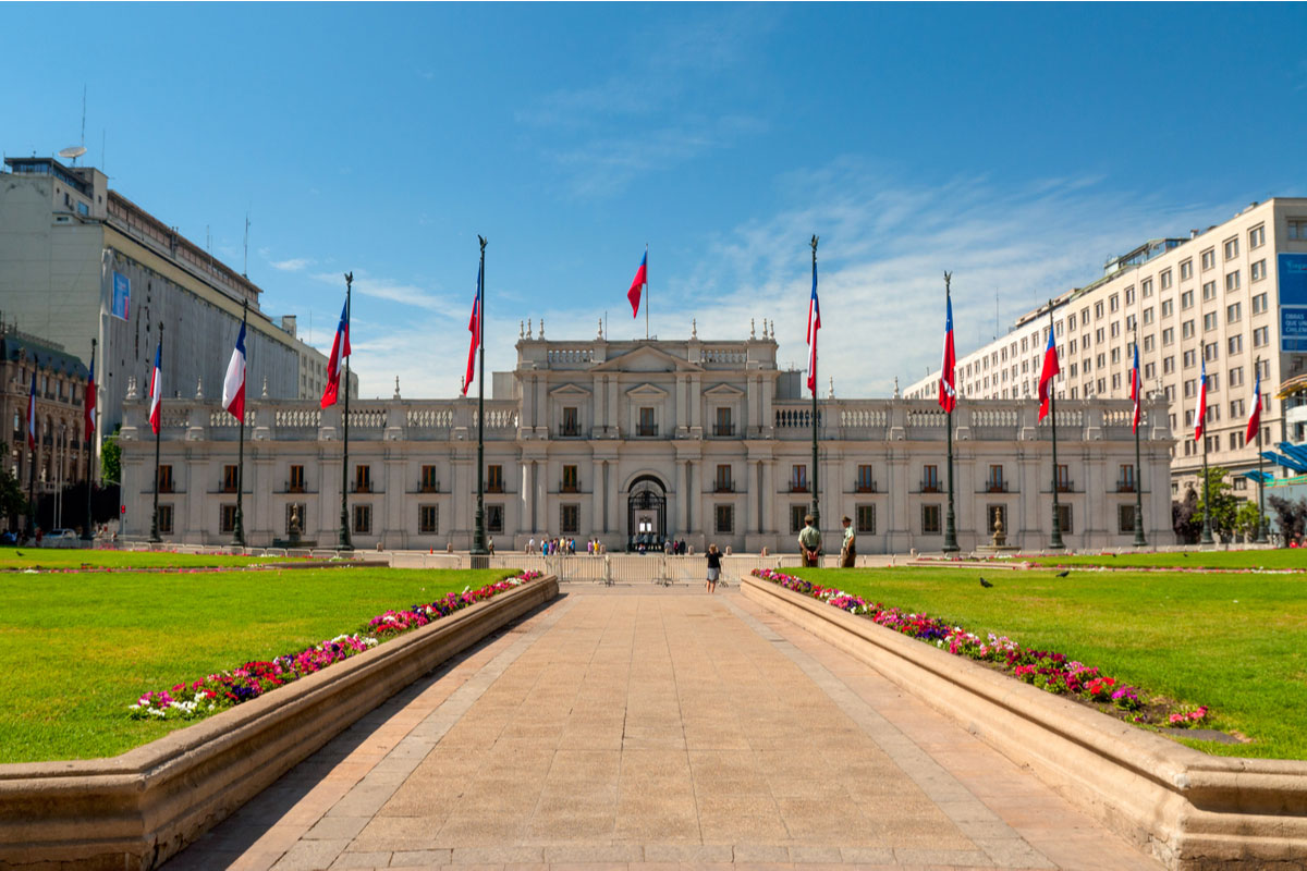 Palacio de la Moneda in Santiago