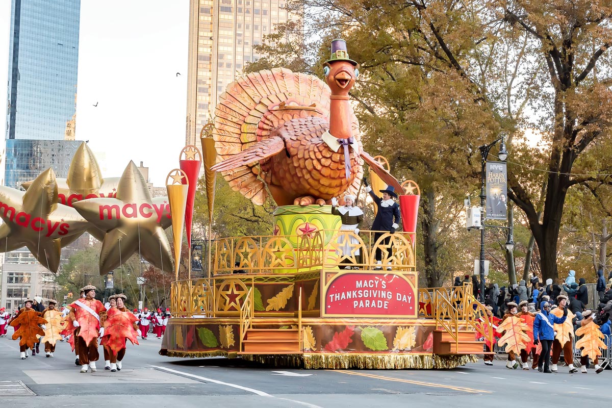 The annual Macy's Thanksgiving Day Parade