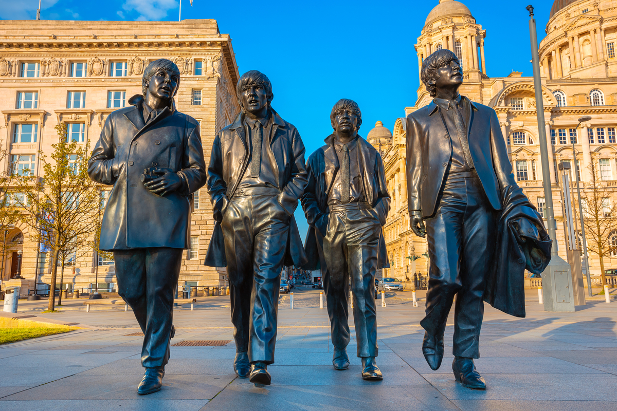 Bealtes Statues, Liverpool, Beatles Day