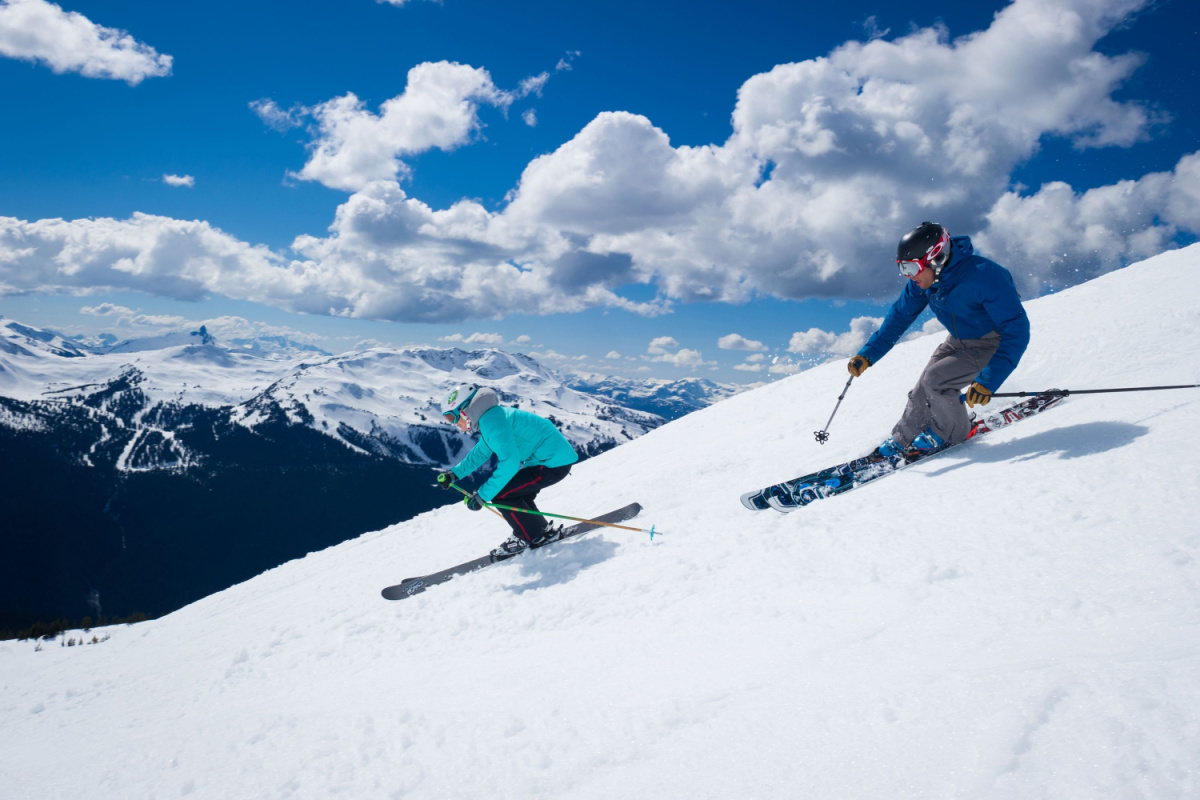 Winter sports, ski resort